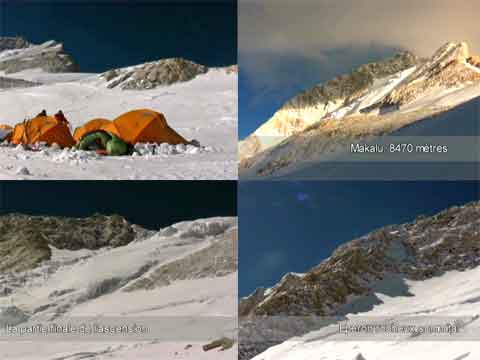
Makalu From North Col, Makalu Nearing Final Rock Band - Makalu: La face cachee de la pyramide noire DVD
